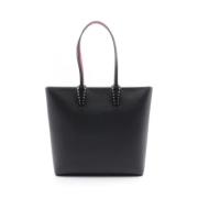 Pre-owned Leather handbags Christian Louboutin Pre-owned , Black , Dam...