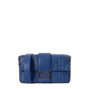 Pre-owned Leather fendi-bags Fendi Vintage , Blue , Dames