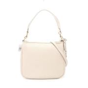 Pre-owned Leather shoulder-bags Coach Pre-owned , White , Dames