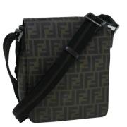 Pre-owned Canvas fendi-bags Fendi Vintage , Black , Dames