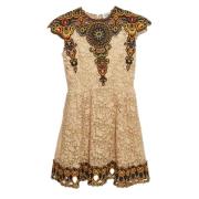 Pre-owned Lace dresses Valentino Vintage , Beige , Dames