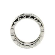 Pre-owned Metal rings Bvlgari Vintage , Gray , Dames