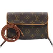 Pre-owned Canvas clutches Louis Vuitton Vintage , Brown , Dames