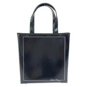 Pre-owned Leather handbags Salvatore Ferragamo Pre-owned , Black , Dam...