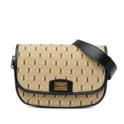 Pre-owned Canvas crossbody-bags Yves Saint Laurent Vintage , Beige , D...