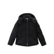 Alsea Korte Gewatteerde Jas Woolrich , Black , Dames