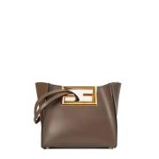 Pre-owned Leather fendi-bags Fendi Vintage , Brown , Dames