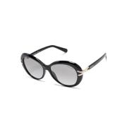 Sk6026 100111 Sunglasses Swarovski , Black , Dames