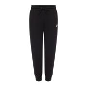 Logo-bedrukte sweatpants Nike , Black , Dames