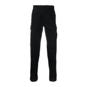 Casual Katoenen Broek C.p. Company , Black , Heren