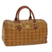 Pre-owned Leather handbags MCM Pre-owned , Brown , Dames