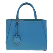 Pre-owned Leather fendi-bags Fendi Vintage , Blue , Dames