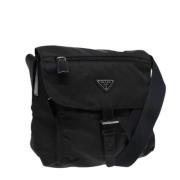 Pre-owned Nylon prada-bags Prada Vintage , Black , Dames