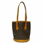 Pre-owned Canvas louis-vuitton-bags Louis Vuitton Vintage , Brown , Da...