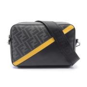 Pre-owned Leather fendi-bags Fendi Vintage , Black , Dames