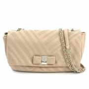 Pre-owned Leather shoulder-bags Salvatore Ferragamo Pre-owned , Beige ...