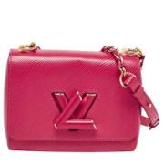 Pre-owned Leather louis-vuitton-bags Louis Vuitton Vintage , Red , Dam...