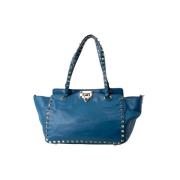 Pre-owned Fabric handbags Valentino Vintage , Blue , Dames