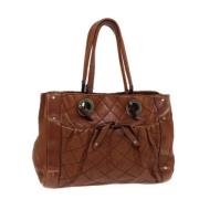 Pre-owned Leather handbags Bally Pre-owned , Brown , Dames