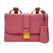 Pre-owned Leather shoulder-bags Miu Miu Pre-owned , Pink , Dames