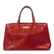 Pre-owned Fabric louis-vuitton-bags Louis Vuitton Vintage , Red , Dame...