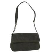 Pre-owned Suede shoulder-bags Bally Pre-owned , Gray , Dames