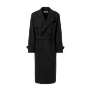 Zwarte Nylon Ralphie Jas Dries Van Noten , Black , Heren