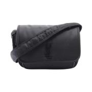 Pre-owned Leather shoulder-bags Yves Saint Laurent Vintage , Black , D...