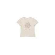 Faded Grey T-Shirt Acne Studios , Beige , Dames