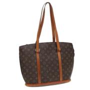 Pre-owned Canvas totes Louis Vuitton Vintage , Brown , Dames