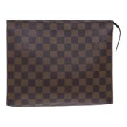 Pre-owned Canvas louis-vuitton-bags Louis Vuitton Vintage , Brown , Da...