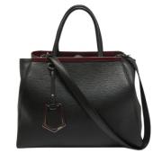 Pre-owned Leather fendi-bags Fendi Vintage , Black , Dames