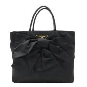 Pre-owned Leather prada-bags Prada Vintage , Black , Dames