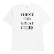 Stadsgezicht Boxy T-shirt Grafische Print Dries Van Noten , White , He...