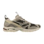 Beige Sneakers voor een stijlvolle look Mizuno , Beige , Heren