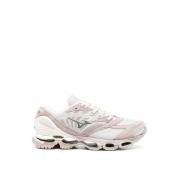 Witte Beige Wave Prophecy Sneakers Mizuno , Multicolor , Heren