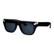 Stijlvolle zonnebril Am0441S Alexander McQueen , Black , Heren