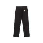 Klassieke Denim Jeans voor Dagelijks Gebruik Carhartt Wip , Black , He...