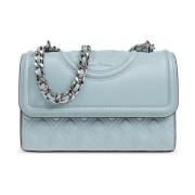 Schoudertas Fleming Klein Tory Burch , Blue , Dames