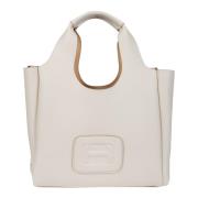 Stijlvolle Handtas Hogan , Beige , Dames