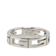 Pre-owned Metal rings Gucci Vintage , Gray , Dames