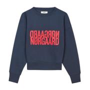 Stijlvolle Sweatshirt Parisian Night Mads Nørgaard , Blue , Dames