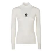 Mock Neck Top Kenzo , Beige , Dames