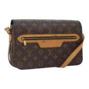 Pre-owned Canvas louis-vuitton-bags Louis Vuitton Vintage , Brown , Da...