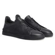 Casual Sneaker Ermenegildo Zegna , Black , Heren