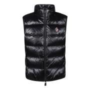 Gewatteerd Puffer Vest voor Mannen Moncler , Black , Dames