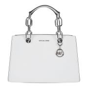 Stijlvolle Cynthia Satchel Tas Michael Kors , White , Dames