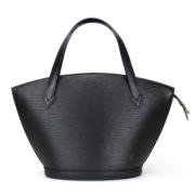 Pre-owned Leather louis-vuitton-bags Louis Vuitton Vintage , Black , D...