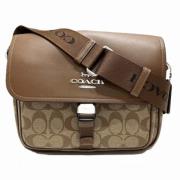 Pre-owned Canvas shoulder-bags Coach Pre-owned , Brown , Dames