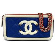 Pre-owned Leather chanel-bags Chanel Vintage , Multicolor , Dames